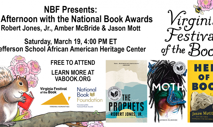 THE PROPHETS PAPERBACK TOUR: Virginia Festival of the Book